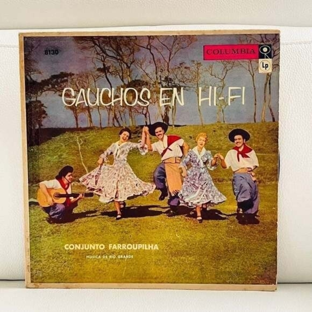 LP Conjunto Farroupilha Gauchos En Hi-Fi Vinyl Record